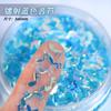 Borboleta estrela cruzada glitter laser areia movediça brilhante mahjong cânhamo saco de material DIY estrela material de joalheria para unhas