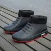 Botas de Lluvia Nuevas para Hombre Zapatos Impermeables Ropa Exterior Moda Estudiante Caña Corta Cuatro Estaciones Trabajo Antideslizantes Botas de Lluvia Zapatos de Goma para Adultos Comercio Exterior