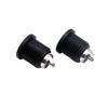 DC022D alta corriente fuente de alimentación vertical DC DC enchufe 5A todo cobre \Base DC 5521 5525 roscado
