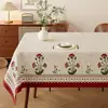 Mantel Estilo Retro Americano, Impermeable y a Prueba de Aceite, No Requiere Lavado, Nuevo Modelo 2026, Mantel para Mesa de Café de Lujo Ligero y Atmósfera de Alta Gama