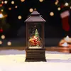 Produto novo transfronteiriço presente de Natal porta-canetas do Papai Noel luminária caixa de armazenamento cofrinho brinquedo da moda presente para estudante decoração de mesa
