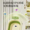 Bañera Plegable para Bebé Bañera para Sentarse y Acostarse Infantil para Niños Uso en Casa Uso para Recién Nacidos Niños
