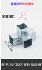 Conector de Tubo Galvanizado Conexões de Tubo Junta Reta Fixa Tubo Quadrado 40 Conexão Unidirecional Canto de Cartão Fixador de Quatro Vias 40