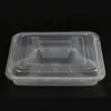 Kaitian caja de almuerzo desechable redonda de 1000 ml caja de embalaje para llevar caja de embalaje para llevar dos tres cuatro cinco
