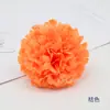 Flor de Seda Sintética Cravo Flor Tamanho Grande DIY Roupas Chapéu Sapatos Enfeites Buquê de Mão Arranjo de Flores Flor Artificial
