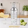 Juego de Coctelera de Acero Inoxidable Chunda, Vaso de Coctelera Moderno y Sencillo, Personalizable