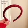 Diadema Roja de Año Nuevo de Alta Gama para Mujer, Accesorio para el Cabello de Otoño e Invierno, Pasador del Año del Zodiaco, Diadema de Estilo Alto, Adorno para el Cabello de Año Nuevo