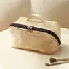 Nova Bolsa de Maquiagem de Renda Estilo Chinês para Mulheres, Bolsa de Armazenamento de Cosméticos de Grande Capacidade, Bolsa de Armazenamento Portátil para Saídas, Bonita