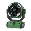 Ventilador externo portátil USB transfronteiriço, regulação de velocidade contínua, grande 30000 mA, ventilador de acampamento, iluminação para barraca de pesca