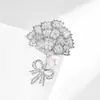 Broche Exquisito de Pérola Estilo Tweed, Moderno, Luxuoso, Criativo e de Alta Qualidade, Alfinete de Lapela para Terno, Acessórios com Fivela Anti-Exposição