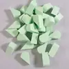 Esponja Gota d'Água para Pó, Esponja de Maquiagem Descartável, Almofada de Ar, Bloco de Esponja para Unhas de Uso Duplo Seco e Úmido