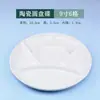 Paleta de Cerâmica Paleta para Pintura a Aquarela Prato de Cerâmica Flor de Ameixa Paleta de Prato de Cerâmica Porcelana Branca Cerâmica Pintura a Óleo Outro