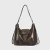 Bolso Tote Casual de Moda para Estudiante Estilo Nuevo Gran Capacidad Mochila Retro de Moda Estilo Nuevo Bolso Grande