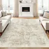 Alfombra Base Lavable Estilo Persa de Imitación Cachemir de Alta Calidad Cobertura Total Fácil de Limpiar Felpudo Lavable Alfombra Lavable para Sala de Estar