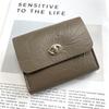 Billetera crack europea y americana ins bolsa para tarjetas flip para mujer bolsa de almacenamiento de lápiz labial de alta gama monedero simple walle