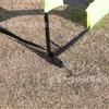 Juguete Portátil de Rebote para Niños Plegable Desmontable Tela de Objetivo de Tiro para Entrenamiento al Aire Libre Set de Portería de Fútbol