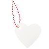 Etiqueta Amazon Dia dos Namorados Casamento Couro Vermelho Coração Amor Vermelho Cartão com Furo Decoração em Branco Etiqueta de Presente