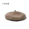 Boina de lana estilo japonés transfronteriza para mujer, otoño e invierno, vintage, versátil, moda, versión coreana, boina británica, sombrero de artista, moderno