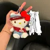 Auténtico Peluche de Dibujos Animados Sanrio Hello Kitty Bolsa Decoración Colgante Llavero Colgante