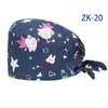 Gorro quirúrgico para mujer, gorro de algodón estampado, gorro para sala de operaciones de doctor, gorro de enfermera, gorro de luna, gorro para casa, gorro de chef tipo cúpula