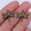 21x 19mm 1.6g multicolor Comercio exterior Accesorios para joyería DIY Colgante de animal volador libélula