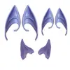 Orelhas de Elfo para Halloween Acessórios Avatar Maquiagem Adereços de Filme Duende Goblin Orelhas Falsas de Látex Luminosas