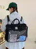 Bolso Básico de Hombro de Gran Capacidad para el Dolor, Bolso Cruzado de Hombro para el Viaje Diario de Estudiantes, Bolso de Muñeca Bidimensional