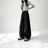 Pantalones Cargo para Niñas Primavera y Otoño 2026 Nuevo Estilo Holgados de Pierna Ancha para Niños Mayores Casual Versátil Color Sólido Pantalones Largos