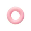 Entrenador de agarre de silicona de color macarrón, anillo de agarre tipo dona, equipo de entrenamiento de fuerza para manos para aliviar el estrés en la oficina, anillo de agarre de silicona