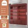 Estantes de Madera, Estantes para Tabaco y Alcohol, Gabinetes de Exhibición de Té Combinados de Pared para Supermercado, Libreros Sencillos, Gabinetes de Exhibición de Múltiples Niveles