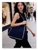 Bolsa de Compras Plegable Ecológica de Gran Capacidad para Mujer Bolso de Hombro Portátil Engrosado Bolsa para la Compra del Supermercado Bolsa de Viaje Bolso Tote Grande
