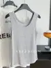 Chaleco de Seda de Morera y Lana Modal 2026 para Mujer, Camisola de Verano con Cuello en U, Top Delgado como Capa Base, Color Sólido