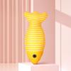 Brinquedo de gato grande Mint Fish Auto-relevo Plush Fish Sleeping Doll Pillow Toy Divertido brinquedo de gato
