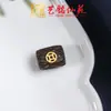 Palo de Rosa Dorado Cinco Sutras Accesorios DIY Tallado Diamante Pasión Barril Cuentas Pulsera Pulsera Accesorios