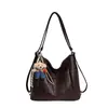 2026 Bolsa Tote Versátil para o Dia a Dia Grande Capacidade Nova Elegante Bolsa de Ombro Simples Bolsa Transversal Bolsa da Moda Tendência