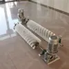 Limpador de Escova Rotativa Elétrica Wanda Industrial e de Mineração Correia Transportadora Limpeza de Poeira Escova de Filamento de Nylon Dispositivo de Remoção de Poeira