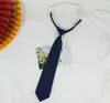 Corbata Sólida Simple Estilo Japonés Pajarita para Hombre Uniforme JK para Mujer Hermana Real Sin Golpes Pareja Escuela para Estilo Académico