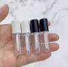Tubo de batom gloss labial de 0,8ml/3ml/10ml Tubo vazio de esmalte labial/rímel Material de envoltório plástico para esmalte labial faça você mesmo Tubo vazio