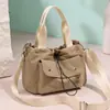 Nova Moda Verão Estilo Coreano Elegante Casual Grande Capacidade Bolsa de Mão de Luxo Leve Versátil para Mulheres Bolsa de Ombro Bolsa Transversal