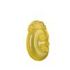 Colgante Fushou Ruyi de Ágata Calcedonia Colgante de Jade Calcedonia tamaño pequeño Colgante de Collar Ruyi para Hombres y Mujeres