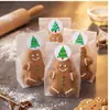 Pegatinas de Árbol de Navidad Temáticas Navideñas Transfronterizas de Dibujos Animados para Niños, Lindos Materiales para Diario, Pegatinas Decorativas, Pegatinas para Sellar