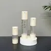 Set de botellas dosificadoras al vacío de 15ml30ml50ml, botella de loción tipo prensa portátil para viaje, botella vacía para cuidado de la piel
