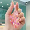 Chaveiro Criativo de Acrílico Estilo Fresco Cacho de Uva Pingente Fofo para Bolsa de Casal Chaveiro de Carro Venda por Atacado