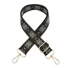 Nueva Bolsa Jacquard Flor de Hielo Colorida con Correa Ancha para el Hombro Accesorios Decorativos Correa para el Hombro Cruzada Correa Larga Engrosada