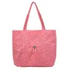 Bolso de hombro tipo tote de moda con lunares pequeños de gran capacidad, nuevo de verano 2026, simple y versátil