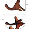 Nuevo Soporte para Guitarra Rack de Piso Madera Ukelele Sin Perforaciones Plegable Fácil de Instalar Portátil Desmontaje Rack de Piso Vertical