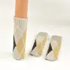 Cubierta para Pie de Mesa Tejida Cubierta Protectora para Manija de Puerta Dibujos Animados Antideslizante Resistente al Desgaste Engrosada Patas de Silla de Comedor Lana Almohadilla Protectora para el Hogar
