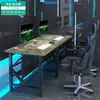Hotel de esports mesa de juego mesa de esports habitación de invitados estación de trabajo para streamer de juegos escritorio de computadora de escritorio de cibercafé de alta gama
