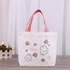 Custom Canvas Bag bonito ins estilo Mini Handheld Canvas Bag publicidade desenhos animados saco de lona que acompanha presente