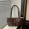 Bolsa de Axila Estilo Coreano Design de Nicho 2026 Outono Nova Chegada Grande Capacidade para o Dia a Dia Bolsa Tote Estilosa Bolsa de Ombro para Mulheres